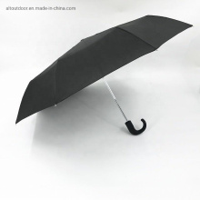 21inch 3 Fold Automatic Ultra Light Folding Aluminum Umbrella